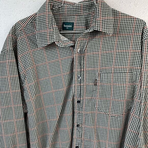 Bossini Button Down Dress Shirt Size XL EUC - Picture 2 of 6